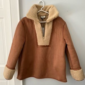 Tuckernuck Stella Shearling Pullover Jacket